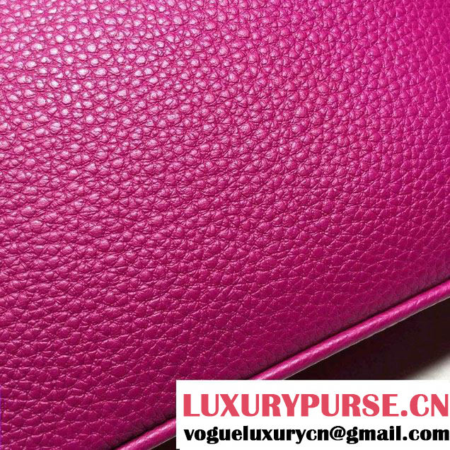 Gucci Convertible Mini Dome Leather Cross Body Bag 341504 Fuchsia