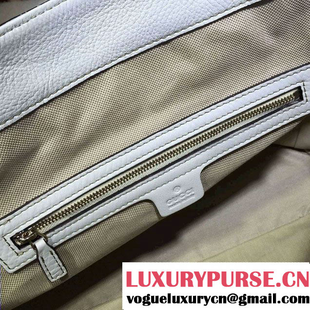 Gucci Soho Leather Shoulder Medium Bag 282309 White
