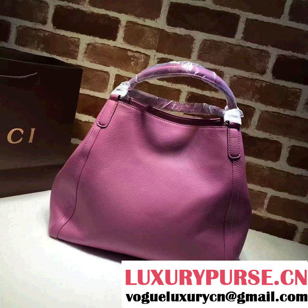 Gucci Soho Leather Shoulder Medium Bag 282309 Pink