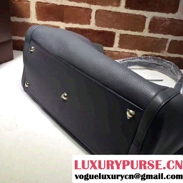 Gucci Soho Leather Shoulder Medium Bag 282309 Gray