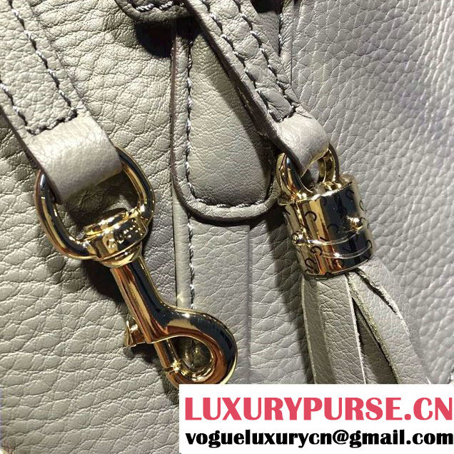 Gucci Soho Leather Shoulder Medium Bag 282309 Gray