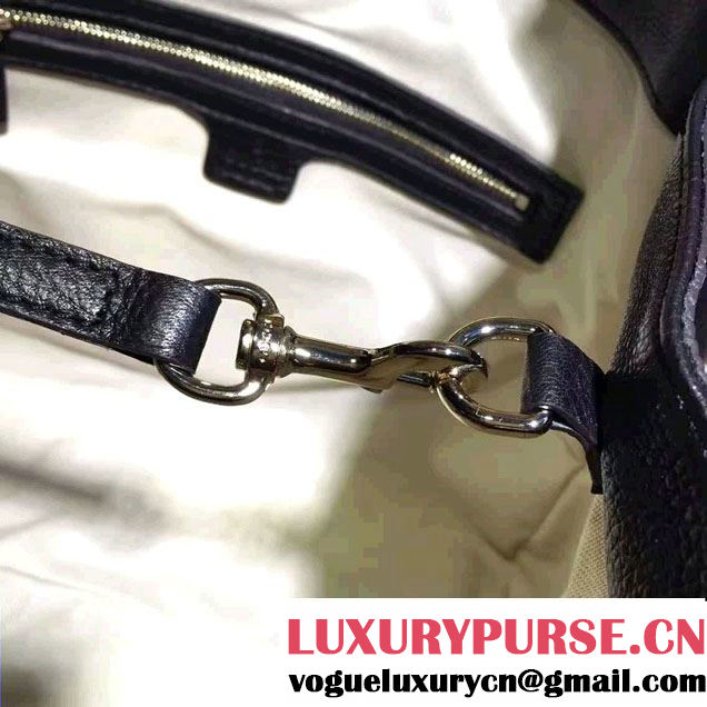 Gucci Soho Leather Shoulder Medium Bag 282309 Black