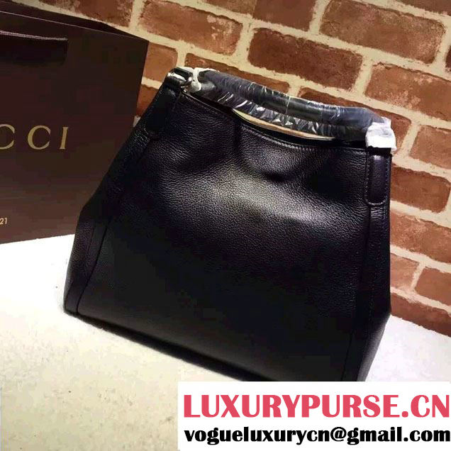 Gucci Soho Leather Shoulder Medium Bag 282309 Black