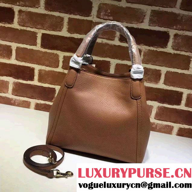 Gucci Soho Leather Shoulder Small Bag 336751 Brown