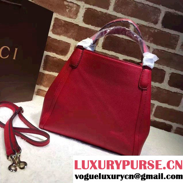 Gucci Soho Leather Shoulder Small Bag 336751 Red