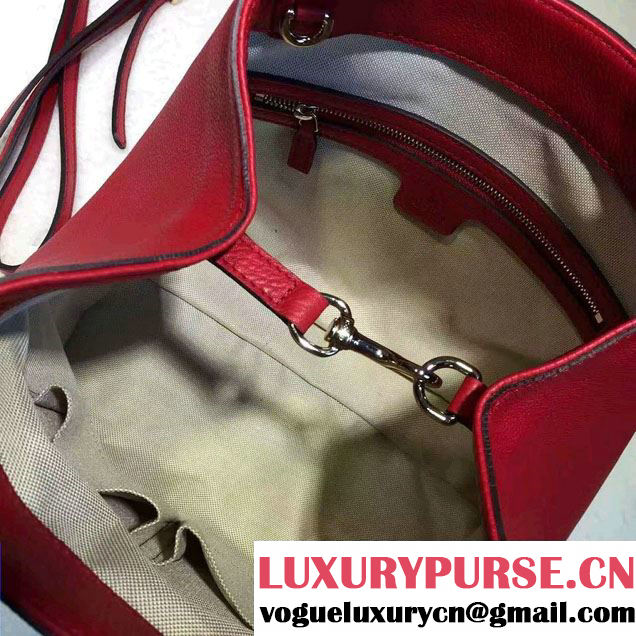 Gucci Soho Leather Shoulder Small Bag 336751 Red