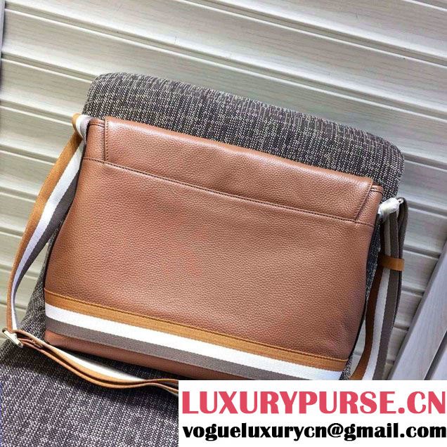 Gucci Leather Men's Messenger Shoulder Bag 281422 Khaki 2016