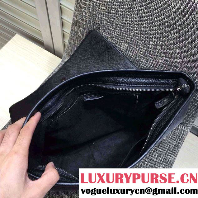 Gucci Leather Men's Messenger Shoulder Bag 281422 Black 2016