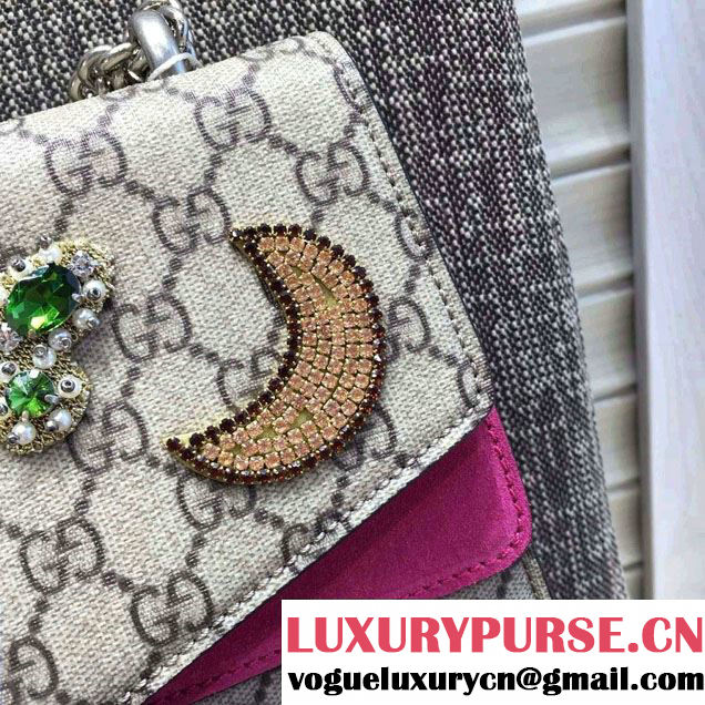 Gucci Dionysus Pierced Heart Beads Embroidered Shoulder Medium Bag 403348 2016