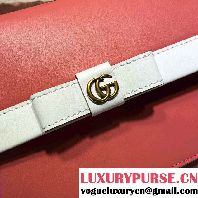 Gucci Exclusive Leather Shoulder Bag 432680 Japan Limited Melon Red 2016