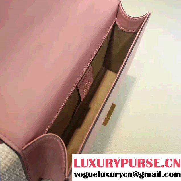 Gucci Exclusive Leather Shoulder Bag 432680 Japan Limited Pink 2016