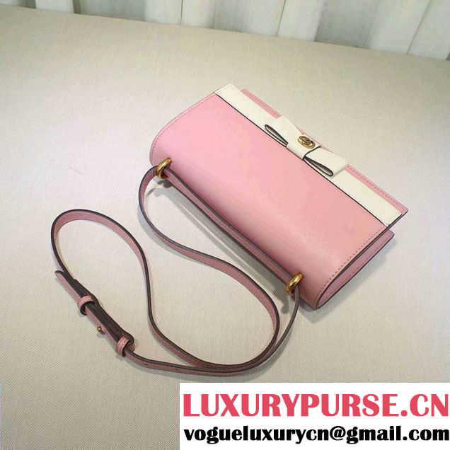 Gucci Exclusive Leather Shoulder Bag 432680 Japan Limited Pink 2016
