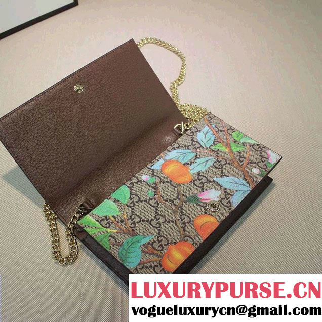 Gucci Tian Mini Chain Bag 424891 Coffee 2016