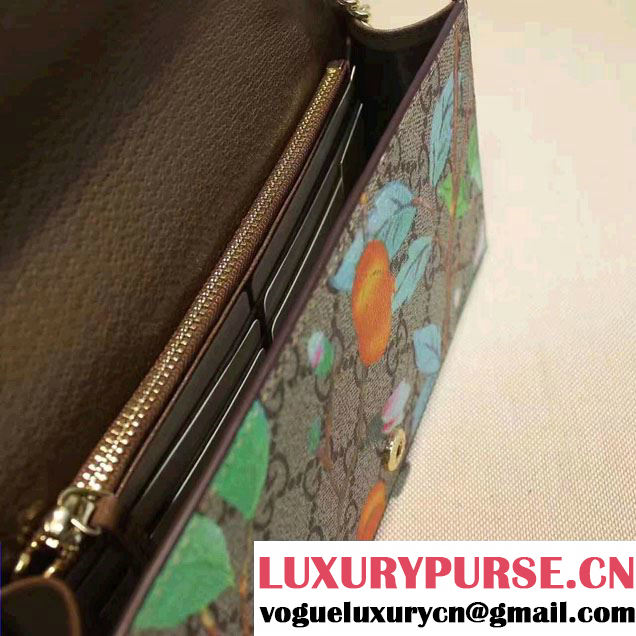 Gucci Tian Mini Chain Bag 424891 Coffee 2016