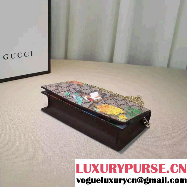 Gucci Tian Mini Chain Bag 424891 Coffee 2016