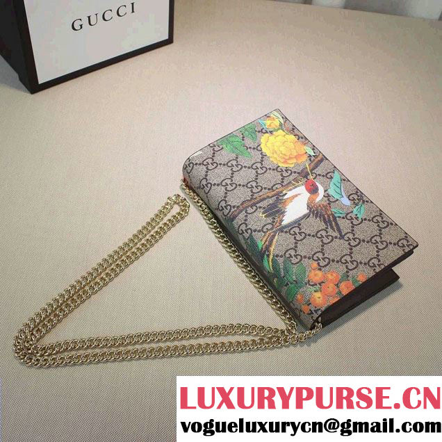 Gucci Tian Mini Chain Bag 424891 Coffee 2016