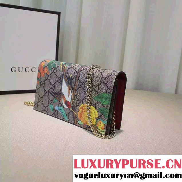 Gucci Tian Mini Chain Bag 424891 Red 2016
