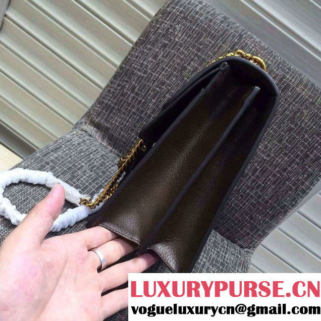 Gucci Dionysus Embroidered Owl Crystal And Flower Shoulder Medium Bag Brown 400235 2016