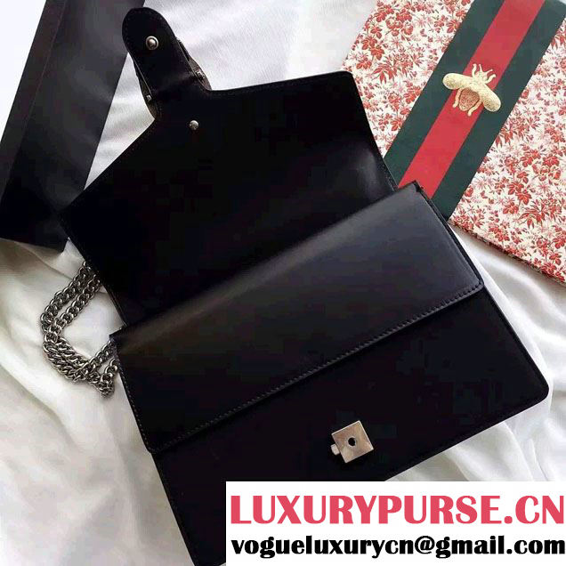 Gucci Dionysus Suede Shoulder Medium Bag 403348/400235 Black 2016