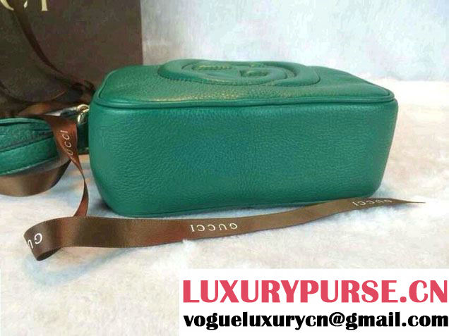 Gucci Soho Leather Disco Small Bag 308364 Green
