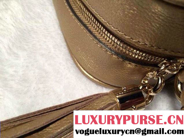 Gucci Soho Leather Disco Small Bag 308364 Gold