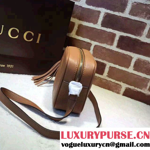 Gucci Soho Leather Disco Small Bag 308364 Brown