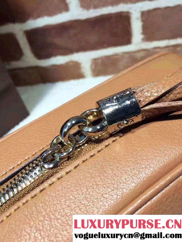 Gucci Soho Leather Disco Small Bag 308364 Brown