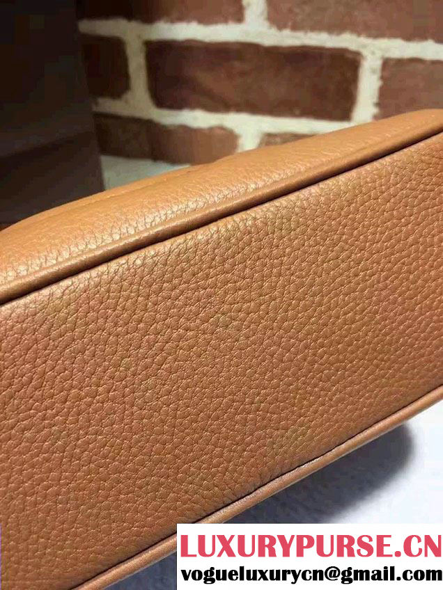 Gucci Soho Leather Disco Small Bag 308364 Brown