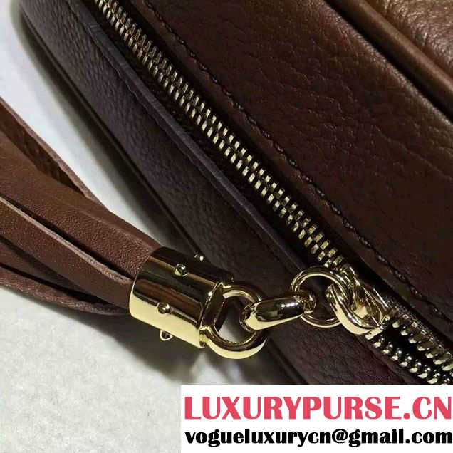 Gucci Soho Leather Disco Small Bag 308364 Coffee