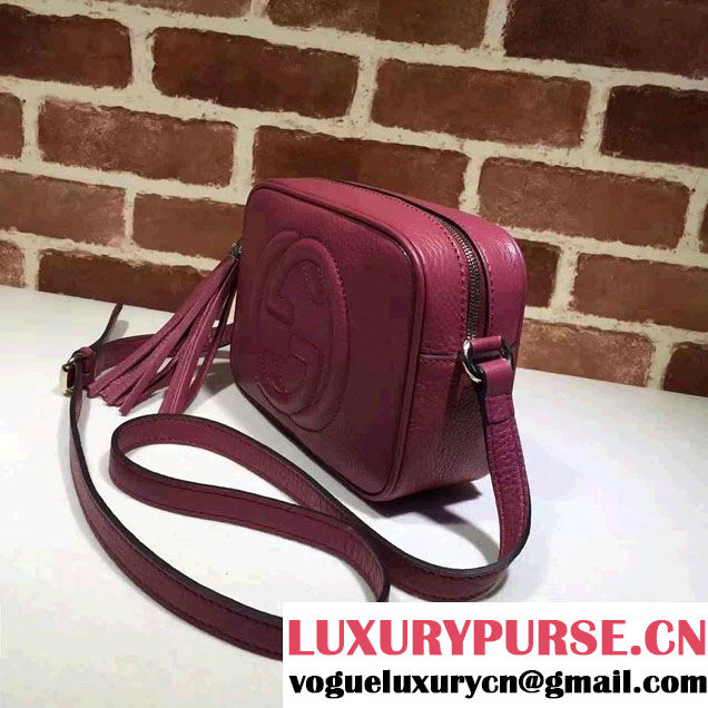 Gucci Soho Leather Disco Small Bag 308364 Antiqued Rose