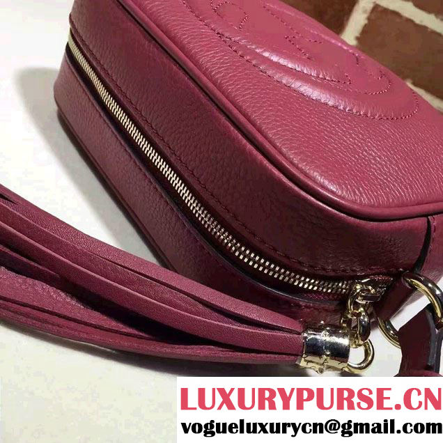 Gucci Soho Leather Disco Small Bag 308364 Antiqued Rose