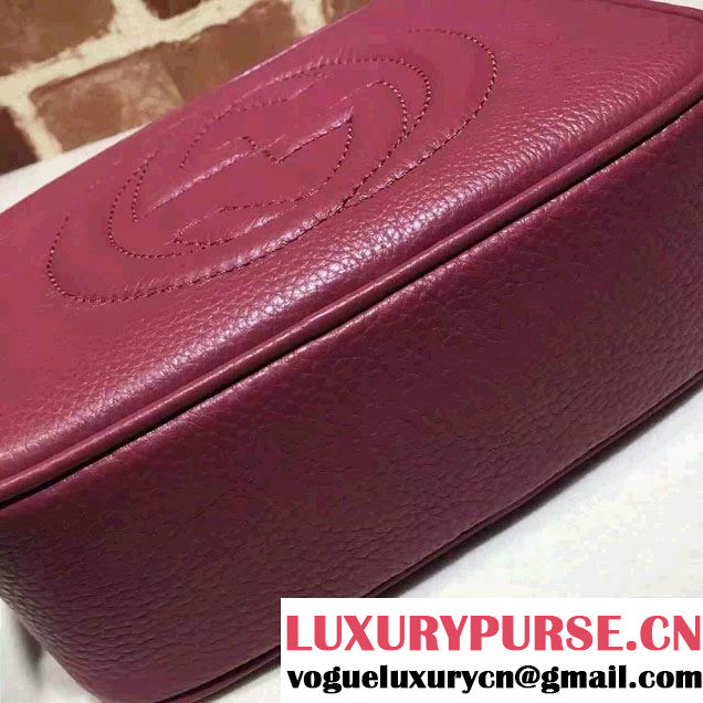 Gucci Soho Leather Disco Small Bag 308364 Antiqued Rose