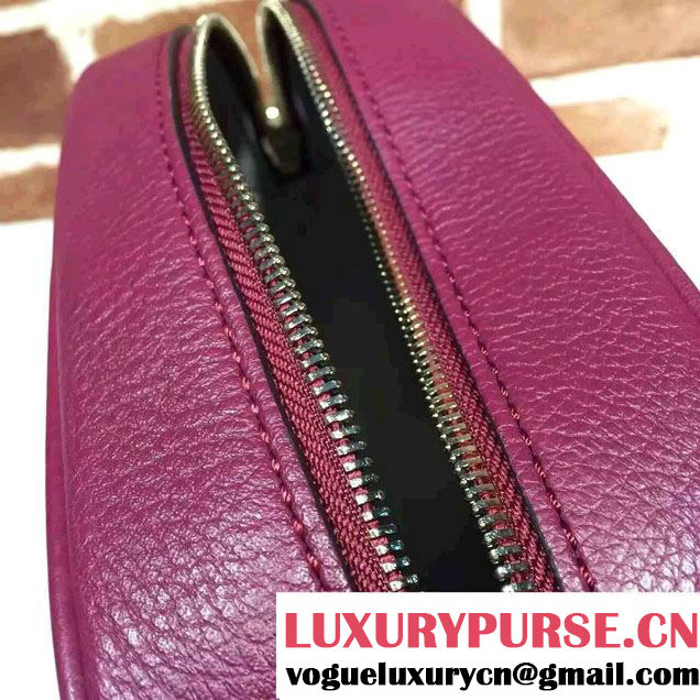 Gucci Soho Leather Disco Small Bag 308364 Purple