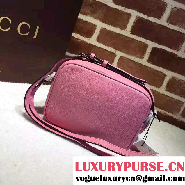 Gucci Soho Leather Disco Small Bag 308364 Pink