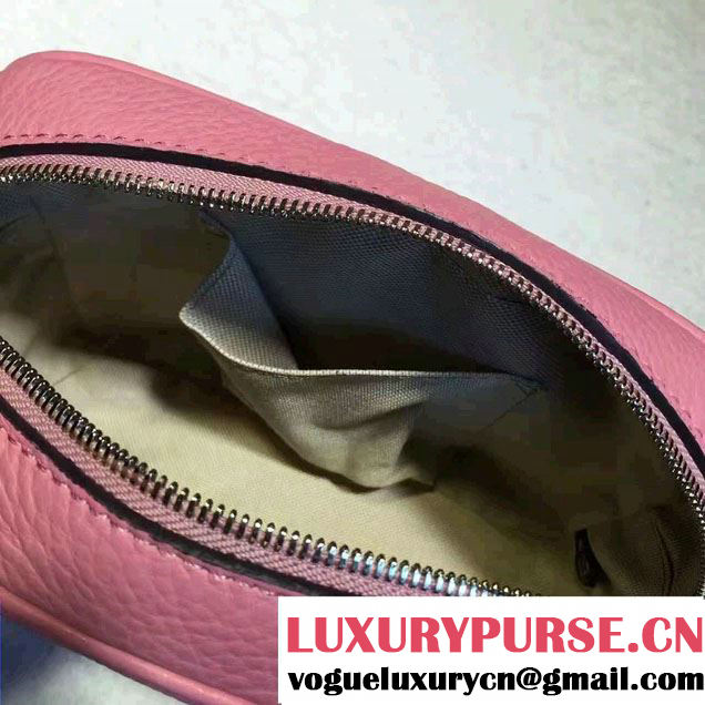 Gucci Soho Leather Disco Small Bag 308364 Pink