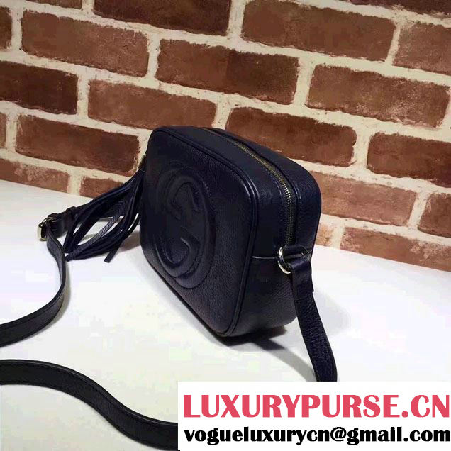Gucci Soho Leather Disco Small Bag 308364 Royal Blue