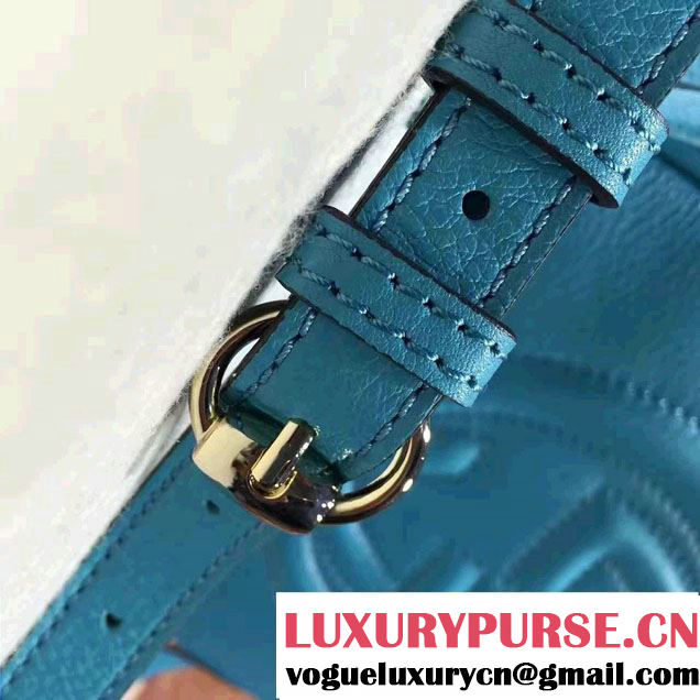 Gucci Soho Leather Disco Small Bag 308364 Sky Blue