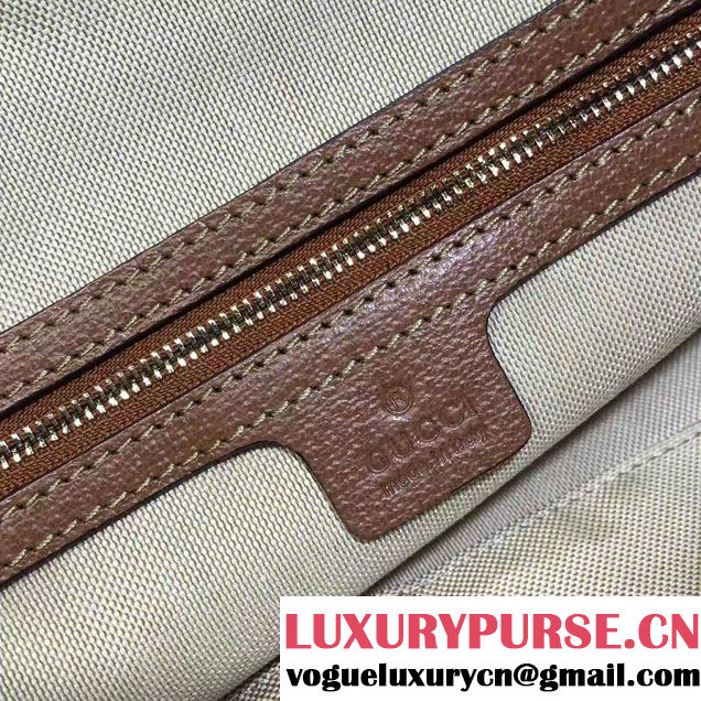 Gucci Bree Original GG Canvas Shoulder Bag 323673 Brown
