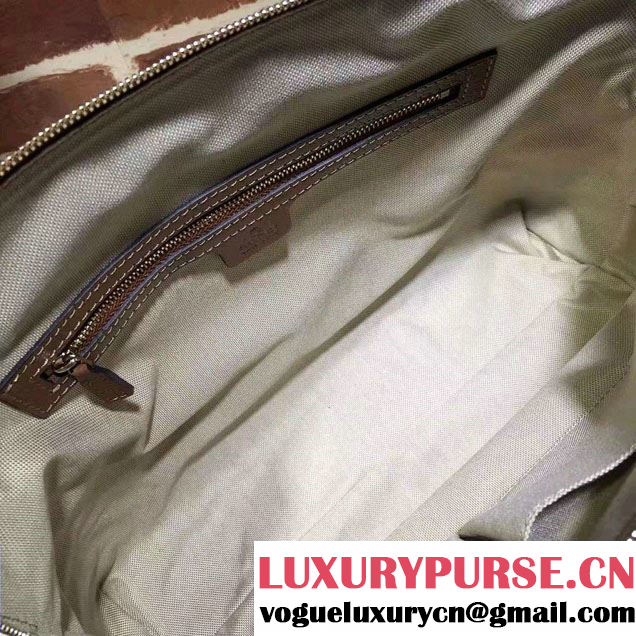Gucci Bree Original GG Canvas Shoulder Bag 323673 Brown