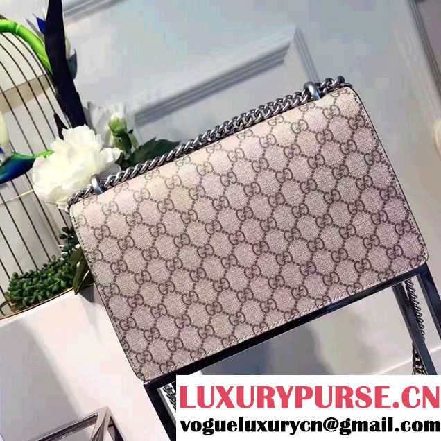 Gucci Face Embroidered Dionysus GG Supreme Small Bag 400249 2016