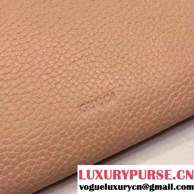Gucci Dionysus Leather Mini Chain Wallet Bag 401231 Nude Pink 2017