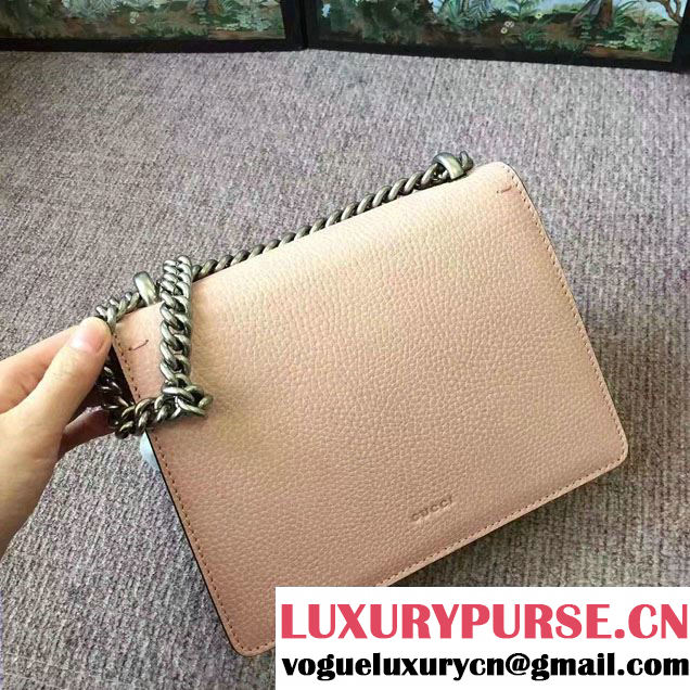 Gucci Mini Dionysus Leather Shoulder Bag 421970 Nude 2017