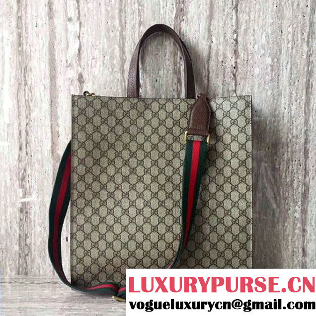 Gucci 474084 Courrier Soft GG Supreme Tote 2017 (SLP-7091522 )