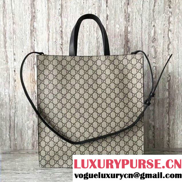 Gucci Angry Cat Print Soft GG Supreme Tote 450850  (SLP-7091521 )