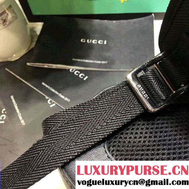 Gucci GG Supreme Backpack with Web 2017 (2A068-7091530 )