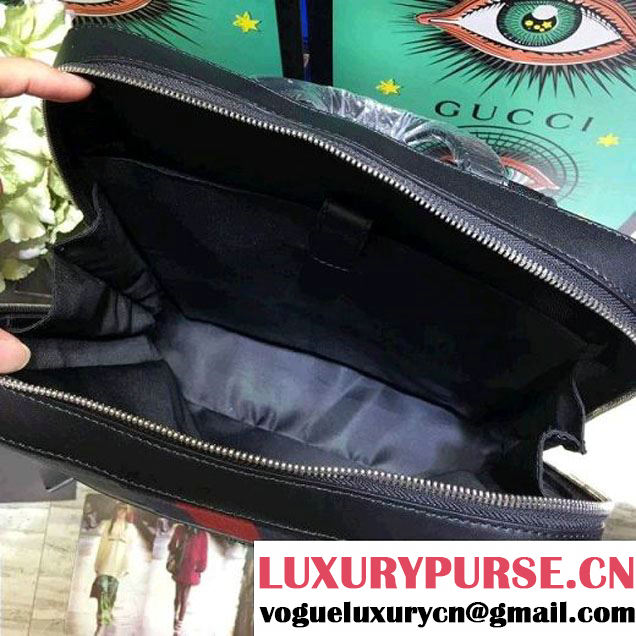 Gucci GG Supreme Backpack with Web 2017 (2A068-7091530 )