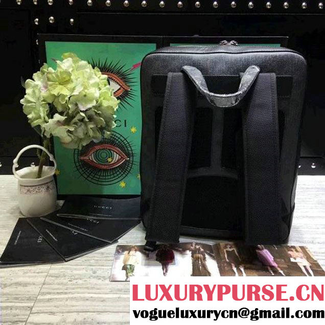 Gucci GG Supreme Backpack with Web 2017 (2A068-7091530 )