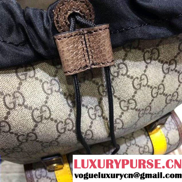 Gucci 473869 Soft GG Supreme Backpack 2017 (2A068-7091529 )