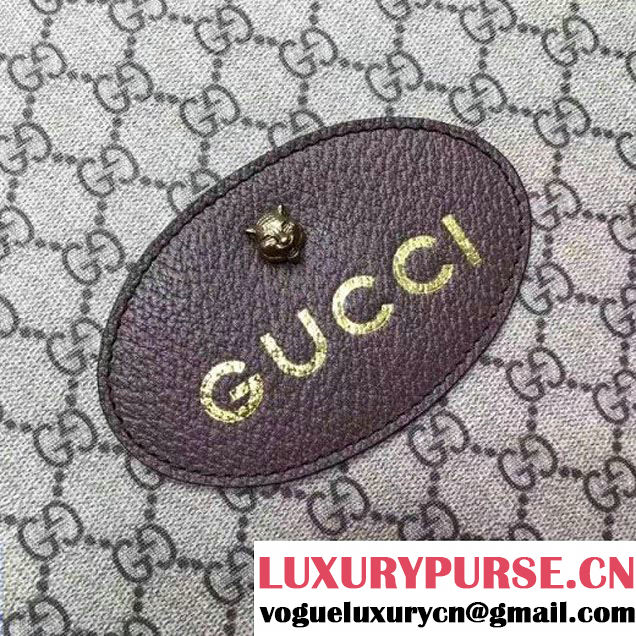 Gucci 473872 GG Supreme Drawstring Backpack Yellow 2017 (XYS-7091524 )