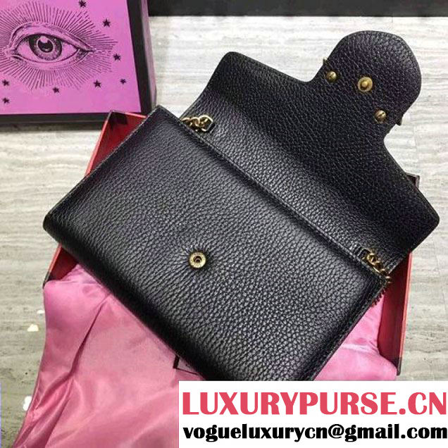 Gucci Broadway Leather Mini Bag Black 2017 (2A068-7100817 )